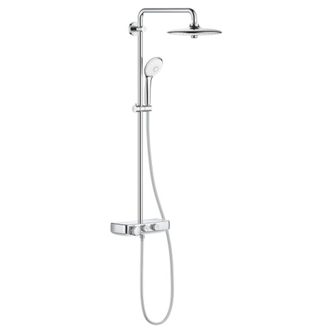 Grohe Euphoria SmartControl opbouw regendoucheset – Ø26 cm hoofddouche – 2 functies – chroom SW209452