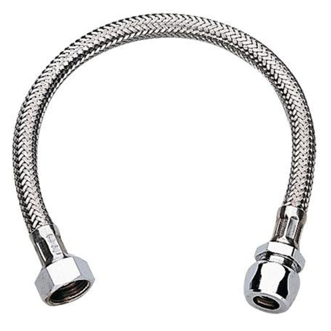 Grohe Metalen Slang - 300mm - 10mm x 3/8 inch koppeling - chroom SW339540
