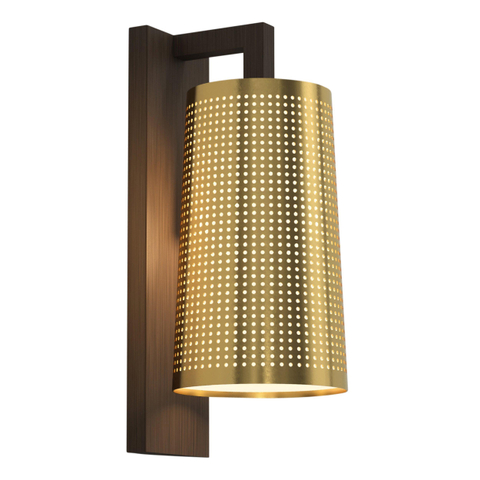 Astro Lago 280 Applique murale 28x11.3x13.5cm IP44 douille E27 bronze SW378153