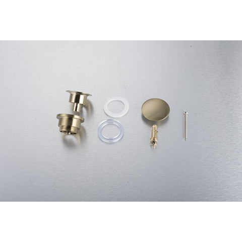 Fortifura Calvi Afvoerplug - klikwaste - PVD - geborsteld messing (goud) SW767407