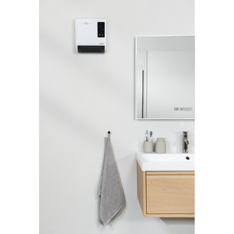 Eurom Sani Fanheat Radiateur de salle de bains 2000 watts avec télécommande Blanc SW481876