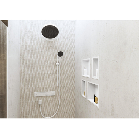 Hansgrohe RainFinity Powderrain - handdouche 13cm - 3jet - mat wit SW297600