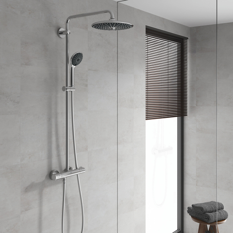 GROHE Vitalio Joy 260 regendoucheset - thermostaat - chroom SW1601494