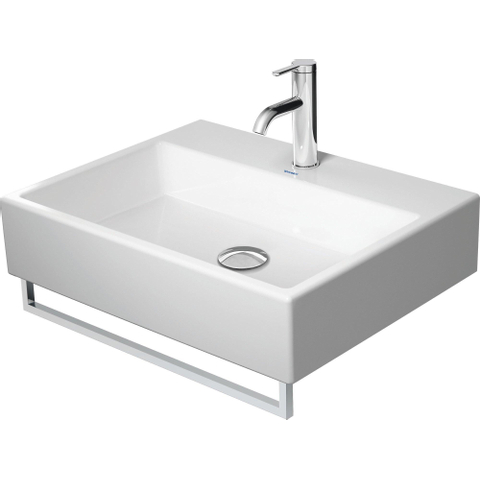 Duravit Vero Air Lavabo - 60x47cm - 1 trou de robinet - sans trop-plein - rectifié - blanc SW157008