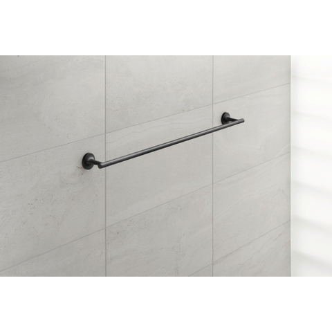 Duravit Starck T Handdoekhouder - 81cm - mat zwart SW297082