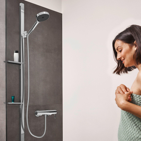 Hansgrohe RainFinity 130 - 3jet - handdouche - hoogglans chroom SW358914