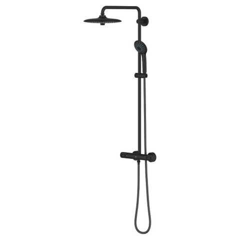 Grohe Euphoria System 260 Douchesysteem - met thermostaatkraan - phantom black (zwart) SW1077406