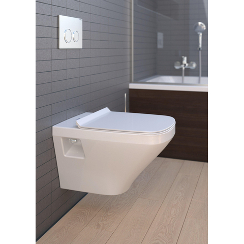 Duravit Durastyle Wandcloset - compact - 48cm - rimless - diepspoel - wit SW104234