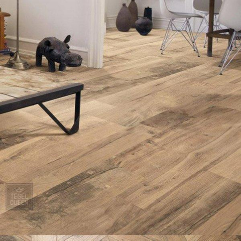 ÉCHANTILLON Ceralto Giralto Plank Carreau de sol et de mur 30x120cm 10mm rectifié R10 grès cérame Oak SW912753