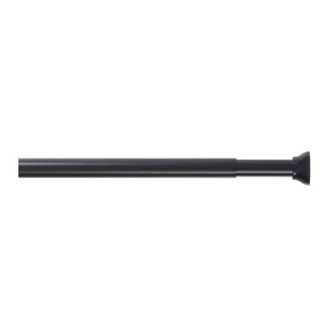 Sealskin Tringle de rideau de douche - 155-255 cm noir SW1220464