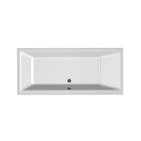 Xenz Kristal Baignoire - 170x75x48 - bonde Centrale - acrylique - blanc mat SW378451