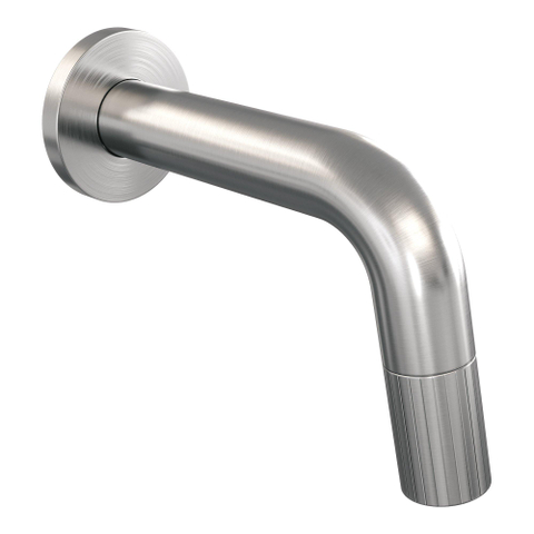 BRAUER Stripe Robinet de lavabo encastré - raccourcissable - couleur inox brossé PVD SW1435084