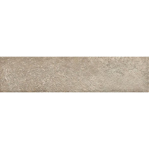 ÉCHANTILLON Terravito Elzino carreau mural et de sol - 6x24cm - Aspect pierre naturelle - Grey mat (gris) SW1221492
