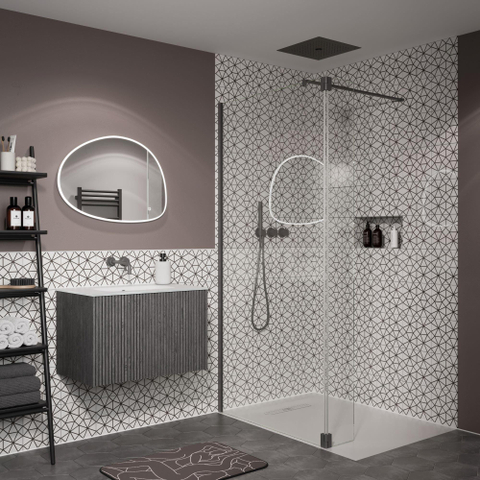 Crosswater MPRO Module Douchekraan - 2 functies - slate gunmetal (antraciet) SW928271