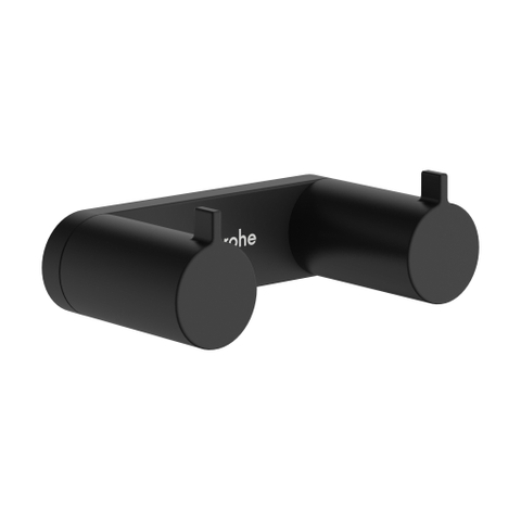 Hansgrohe AddStoris S dubbele haak mat zwart SW1567204