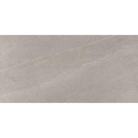 SAMPLE Ceralto Ivarno Stone Vloer- en wandtegel - 60X120cm - 9.5mm - Rechthoek - gerectificeerd - Porcellanato gekleurd Argento Mat SW1170922