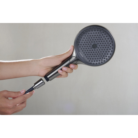 Hansgrohe Designflex Doucheslang textiel - 160 cm - zwart chroom SW918289