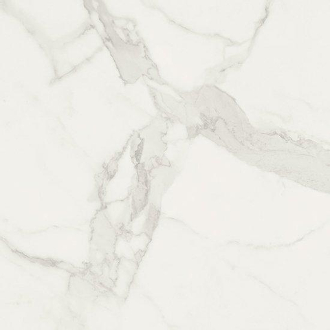 Vtwonen Classic vloer- en wandtegel - 60x60cm - 10mm - gerectificeerd - marmerlook - glans white (wit) SW368907