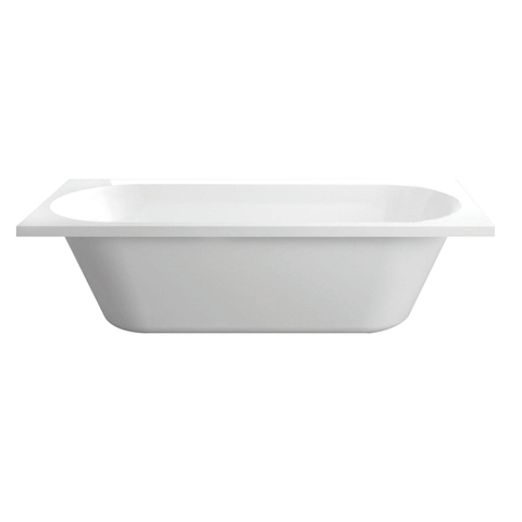 Xellanz Portus RD baignoire encastrée duo 180x80x49 cm acrylique brillant blanc SW75882