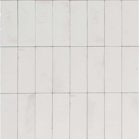 SAMPLE Ceralto Alvera Decor Wandtegel 7.5x20cm 10mm Bianco SW914174