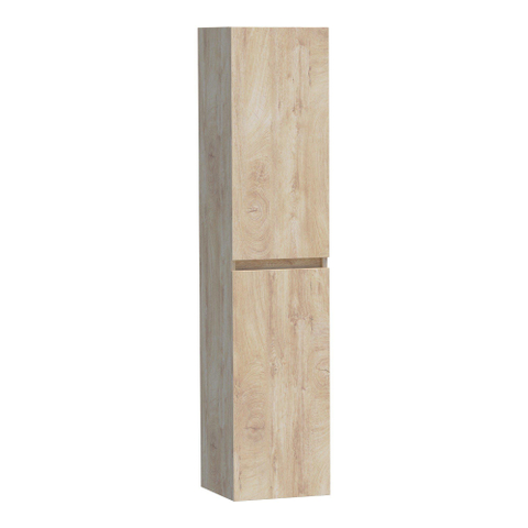 BRAUER Joy badkamerkast - 160x35x35cm - 2 deuren - greeploos - links- of rechtsdraaiend - Forest Wheat SW370876