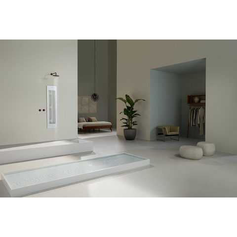 Sunshower Round Medium One infrarouge encastré 140x33x10cm White SW767733