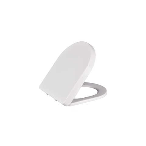 Saniclass Omnus Abattant de WC - déclipsage rapide & fermeture douce - parfaitement adapté à Villeroy & Boch Omnia Architectura - blanc SW1408474