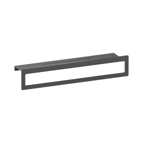 Brauer handdoekrek - 43cm - Gunmetal geborsteld OUTLETSTORE STORE44492