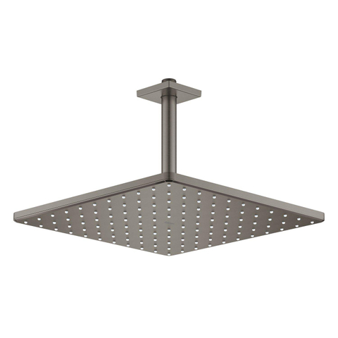 Grohe Rainshower Mono 310 Cube Hoofddouche - 31x 31cm - 1 straalsoort - plafondarm 14.2cm - brushed hard graphite (antraciet) SW439102