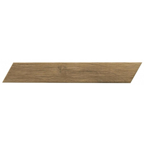 Terravito Elmare carreau mural et de sol - 7.5x45cm - 9mm - Rectangulaire - effet bois - chêne chevron mat SW536608