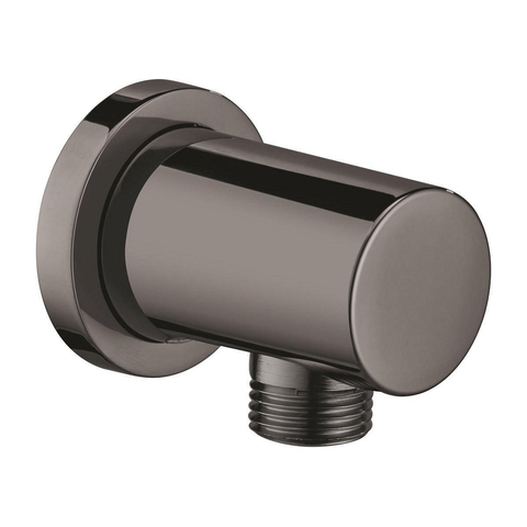 Grohe Rainshower Wandaansluitbocht - ronde rozet - hard graphite (antraciet) SW98900