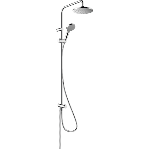 Hansgrohe Vernis Blend - showerpipe - zonder thermostaat - ecosmart - hoogglans chroom SW651686