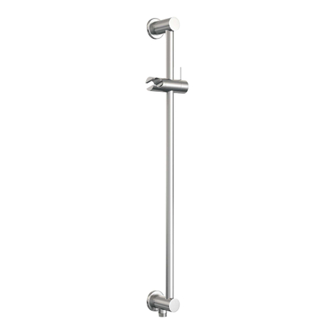 BRAUER Brushed Carving Douche de pluie thermostatique encastrée - boutons poussoirs - SET 70 - douche de tête 30cm - bras mural courbé - douchette 3 jets - flexible de douche - barre de douche intégrée - inox brossé PVD SW925461