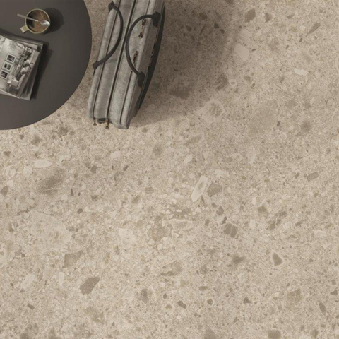 ÉCHANTILLON Ceralto Civaro Loft Mix Carrelage sol et mur - 60x60cm - 9mm - rectifié - grès cérame - ivoire (beige) SW1170828