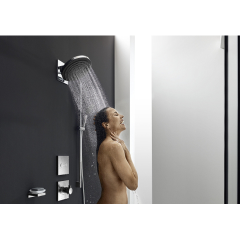 Hansgrohe Pulsify select s - select glijstangset - 3jet Relaxation - ecosmart - 10.5cm - met glijstang 90 cm - hoogglans chroom SW651055