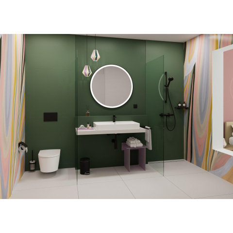Hansgrohe AddStoris Q zeepkorf hoek - mat zwart SW651147