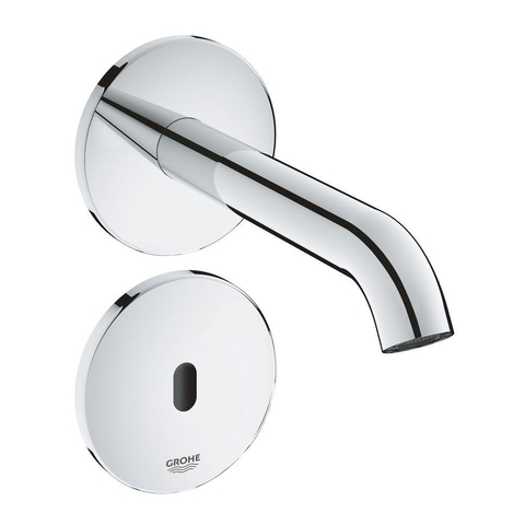 GROHE Essence Robinet de lavabo encastré - bec 18,2 cm - sans vidage - IR 230V sans mélange chrome SW107591