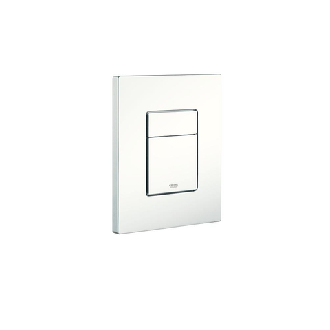 Grohe Skate Cosmopolitan Bedieningsplaat - dualflush - horizontaal/verticaal - kunststof - alpine wit 0720003