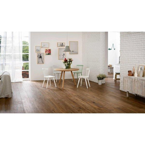 ÉCHANTILLON Ceralto Borello Craft Carrelage sol et mur 25x150cm 10.5mm rectifié R9 grès cérame Rov Scuro SW976420