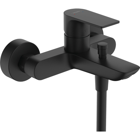 Hansgrohe Rebris Mitigeur bain monotrou apparent mat noir SW803077