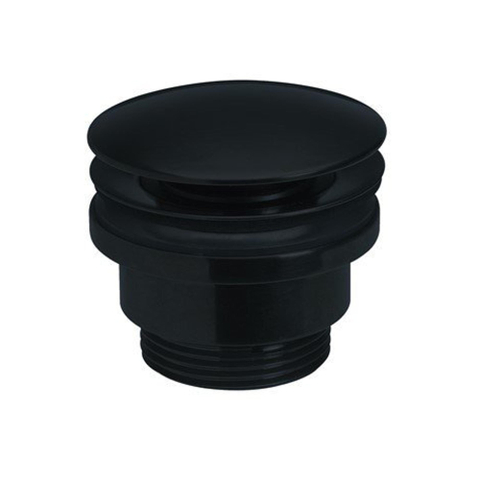 Crosswater MPRO Wastafelafvoer - met klikwaste - mat zwart SW487376