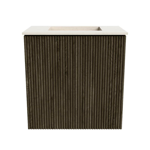 Mondiaz JOYA-DLUX 40cm toiletmeubel - kleur Shadow - Wastafel FAYE positie Midden Zonder kraangat kleur Meli. SW1424878