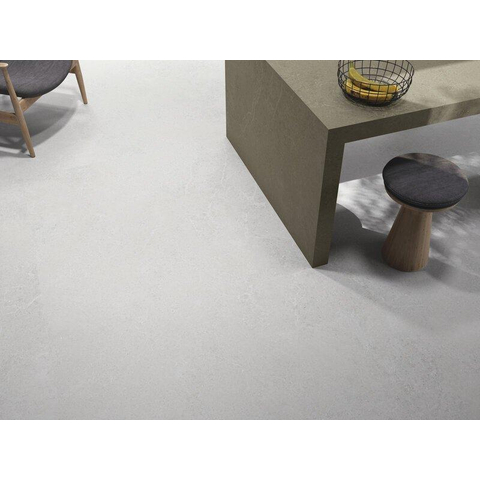 ÉCHANTILLON Terravito Allora carreau mural et de sol - 60x60cm - rectifié - White mat (blanc) SW1131121