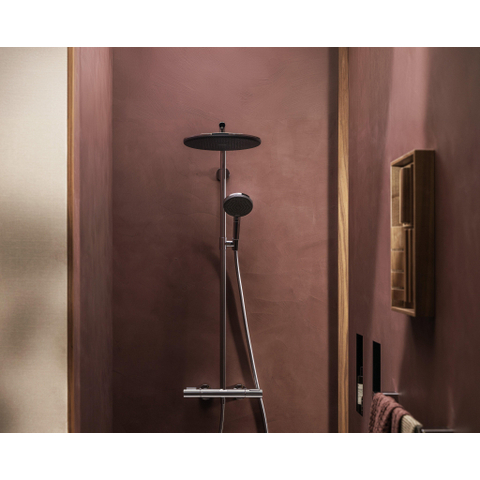 Hansgrohe Raindance alive S - showerpipe - 300 - 1jet Puro - ecosmart Ecostat Element - hoogglans chroom SW1388310