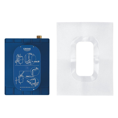 Grohe Eurosmart Cosmopolitan E Inbouwbox - voor infrarood opbouwsets - met stopkraan - voor voorgemengd of koud water SW439122