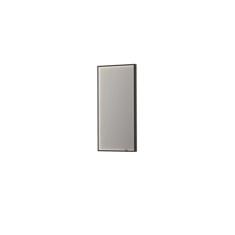 INK SP19 spiegel – rechthoek – 50x100 cm – indirecte LED – Zwart mat SW693058