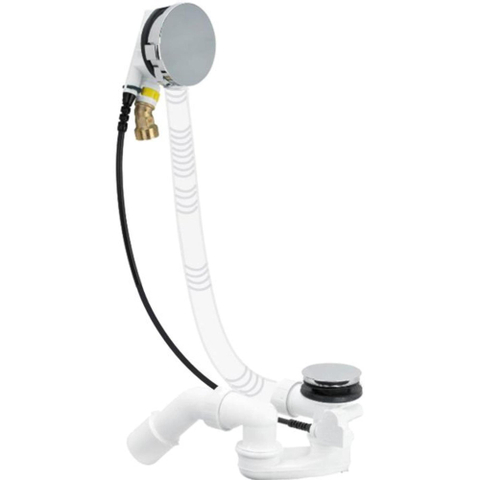 Villeroy & Boch Aveo new generation Aveo bad - vrijstaand - 190x95 randloos - met multiplex trio - glans wit GA26018