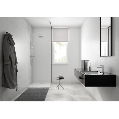 Hansgrohe Vernis Shape - showerpipe - zonder thermostaat - hoogglans chroom SW651648
