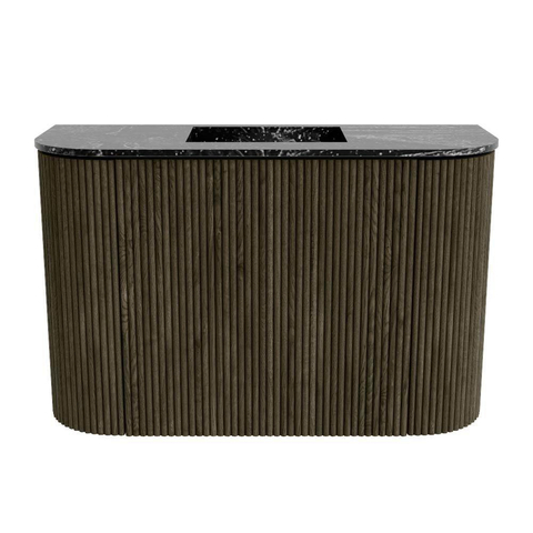 Mondiaz JOYA-DLUX 63.2cm toiletmeubel - ronding links en rechts kleur Shadow - Wastafel FAYE positie Midden Zonder kraangat kleur Lava. SW1422872