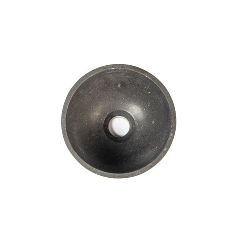FugaFlow Efficiente Vasque - 21x21x12cm - ronde - pierre naturelle - foncé SW1468925